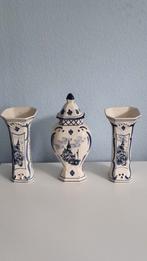 Delfts Blauw Set - Vaas en Bloempotten, Ophalen