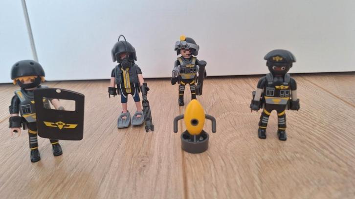 Playmobil city action SIE team, Kinderen en Baby's, Speelgoed | Playmobil, Zo goed als nieuw, Complete set, Ophalen of Verzenden
