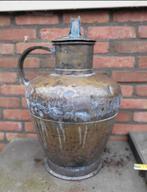 Antieke brocante koperen melkbus / kan, Ophalen of Verzenden, Koper