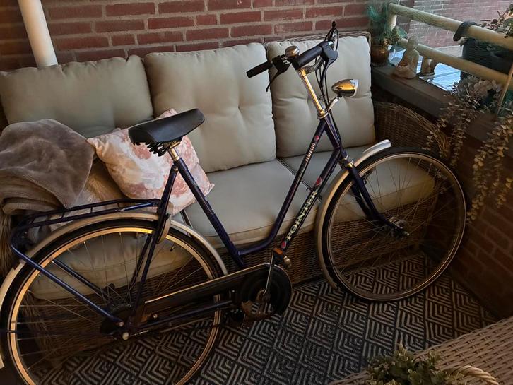 Te koop damesfiets stationsfiets 28 inch, Fietsen en Brommers, Fietsen | Dames | Omafietsen, Gebruikt, 50 tot 53 cm, Handrem, Versnellingen