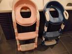 Toilet trainer - Blauw en Roze Apart Te Koop, Gebruikt, Overige typen, Standaard, Ophalen
