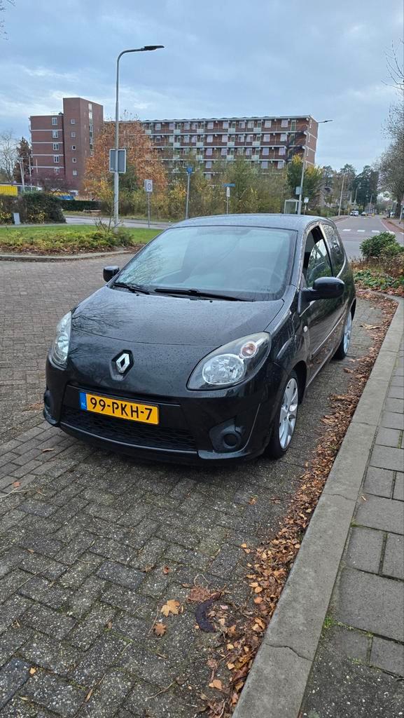 Renault Twingo 1.2 16V 2011 Zwart, Auto's, Renault, Particulier, Twingo, ABS, Airbags, Elektrische buitenspiegels, Elektrische ramen