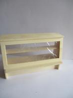 poppenhuis blankhouten toonbank om zelf te schilderen, Ophalen of Verzenden, Zo goed als nieuw, Decoratie