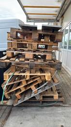 Gratis Pallets (wegwerp) - EPAL / EUROPALLETS - 80 x 120 cm, Doe-het-zelf en Verbouw, Ophalen, Gebruikt, Pallet, Minder dan 200 cm