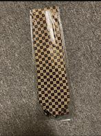 ECT (container terminal) stropdas beige/goud-zwart nieuw, Ophalen of Verzenden, Zo goed als nieuw