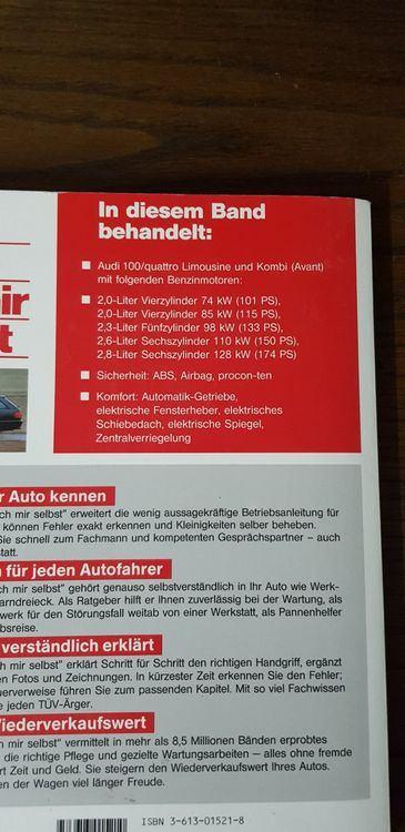 AUDI 100 - AVANT BOEK Jetzt helfe ich mir selbst, Ophalen of Verzenden, Gelezen, Audi