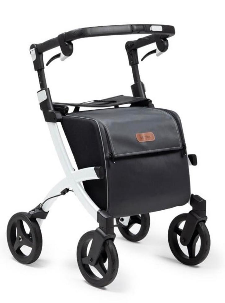 Te koop Rollator Rollz Flex 2 met grote boodschappentas, Diversen, Rollators, Gebruikt, Lichtgewicht, Opvouwbaar, Ophalen
