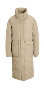 Beige winterjas padded coat Anytime maat 36, Nieuw, Beige, Anytime, Ophalen of Verzenden