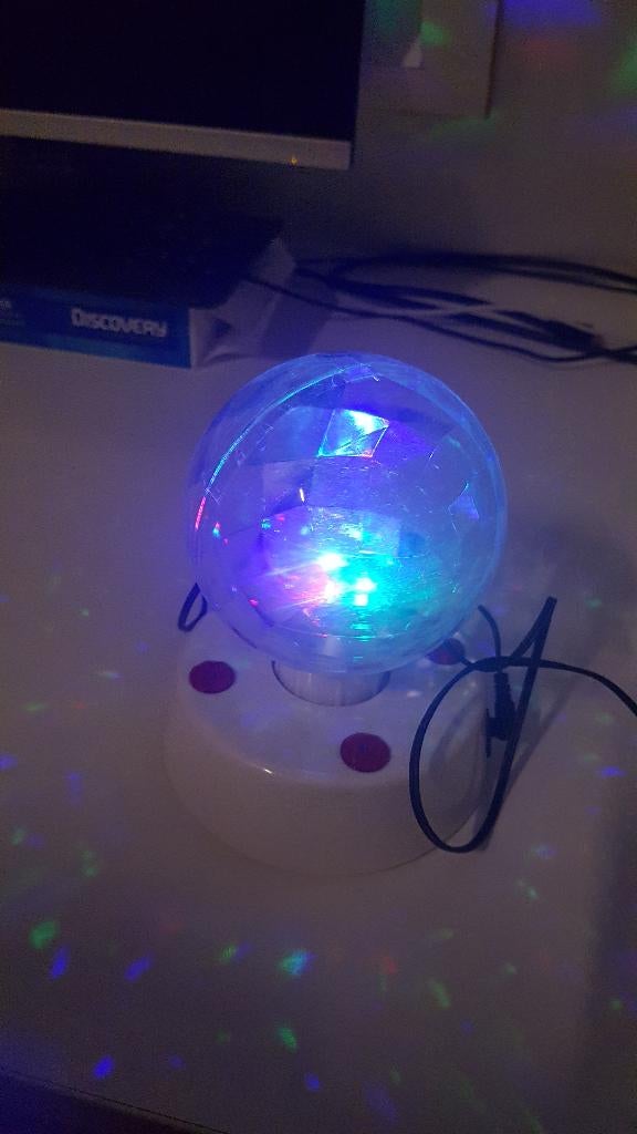 Discolamp, Ophalen of Verzenden, Gebruikt, Discobol, Kleur