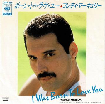 Freddie Mercury - I Was Born To Love You  (Japan 1985) beschikbaar voor biedingen