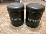 antiek koffie en thee blik, Antiek en Kunst, Ophalen