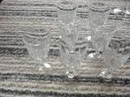 7 kristallen borrel glaasjes voor €3.50, Verzamelen, Glas en Borrelglaasjes, Ophalen of Verzenden, Borrel- of Shotglas, Zo goed als nieuw