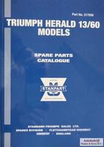 Triumph Herald 13/60 models Spare Parts Catalogue 517056 ISB, Ophalen of Verzenden