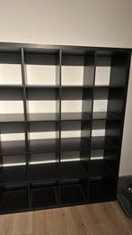 Kallax kast zwart 5x5, Ophalen, Gebruikt, Minder dan 150 cm, Minder dan 100 cm