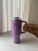 Paarse Stanley beker met rietje 0.89 L, Ophalen of Verzenden, Zo goed als nieuw