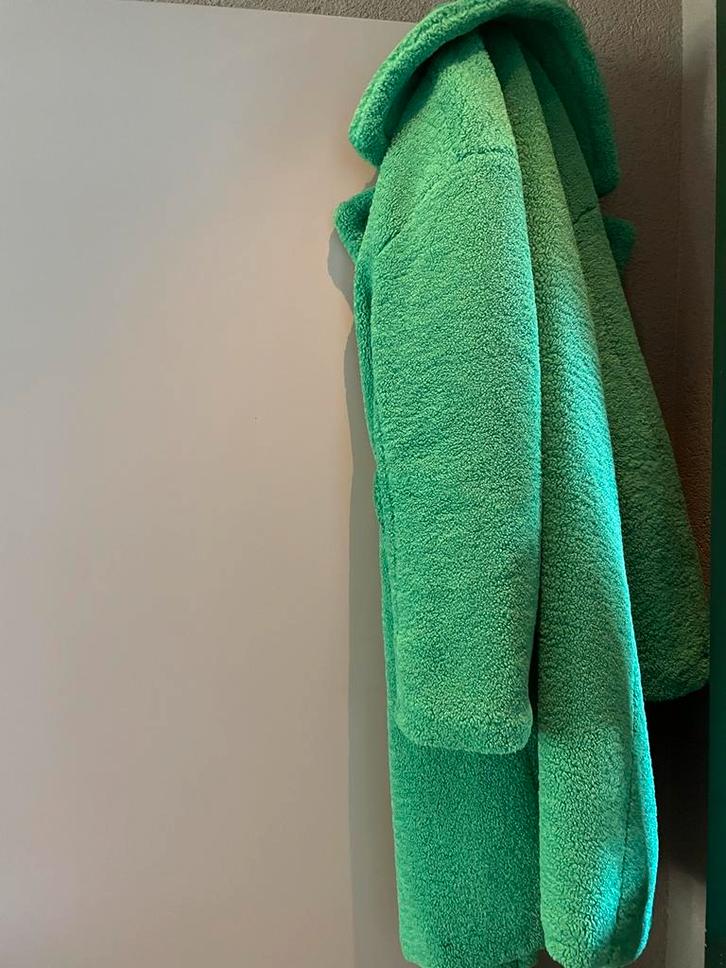 Groene Damesjas K.ZELL - Maat M, Kleding | Dames, Jassen | Winter, Zo goed als nieuw, Maat 38/40 (M), Groen, Ophalen of Verzenden