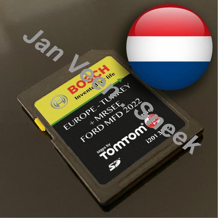 Ford MFD SYNC1 2022/2023 Navigatie SD-kaart Europa/Turkije, Computers en Software, Navigatiesoftware, Nieuw, Update, Heel Europa