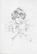 U32 Ongelopen ansichtkaart schattig meisje, Ophalen of Verzenden, 1980 tot heden, Ongelopen, Kinderen