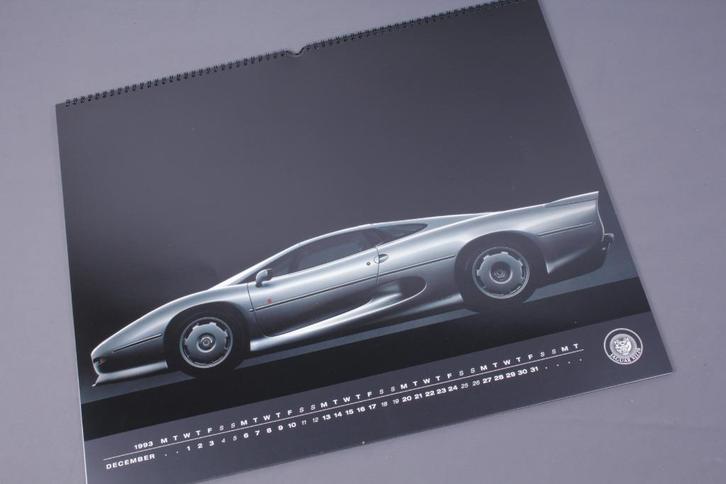 G002 Jaguar XJ220 kalender 1993, Boeken, Auto's | Folders en Tijdschriften, Zo goed als nieuw, Overige merken, Ophalen of Verzenden