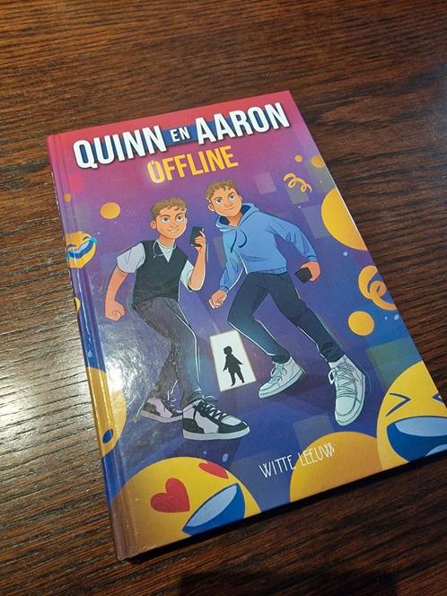 Aaron Bezemer - Quinn en Aaron offline, Boeken, Kinderboeken | Jeugd | onder 10 jaar, Zo goed als nieuw, Ophalen of Verzenden