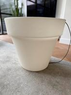 Bloempot groot met RGB verlichting 50cm, Ophalen of Verzenden, Zo goed als nieuw, Rond