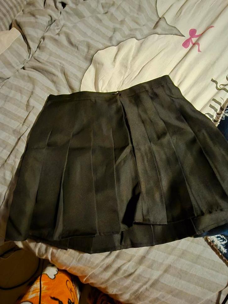 Mini rokje met ingebouwde broekje, Kleding | Dames, Rokken, Zo goed als nieuw, Maat 38/40 (M), Zwart, Boven de knie, Ophalen