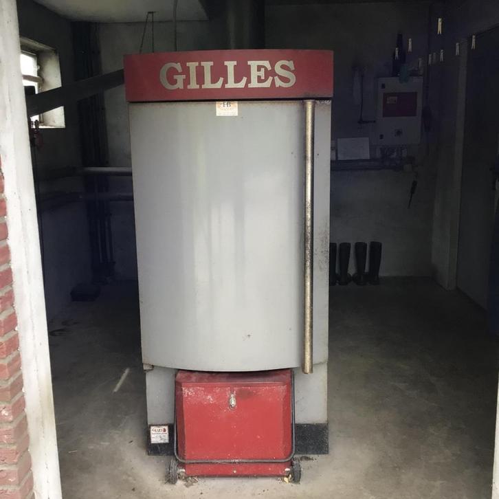 Pelletketel pelletkachel biomassaketel houtkachel Gilles, Doe-het-zelf en Verbouw, Verwarming en Radiatoren, Gebruikt, Kachel