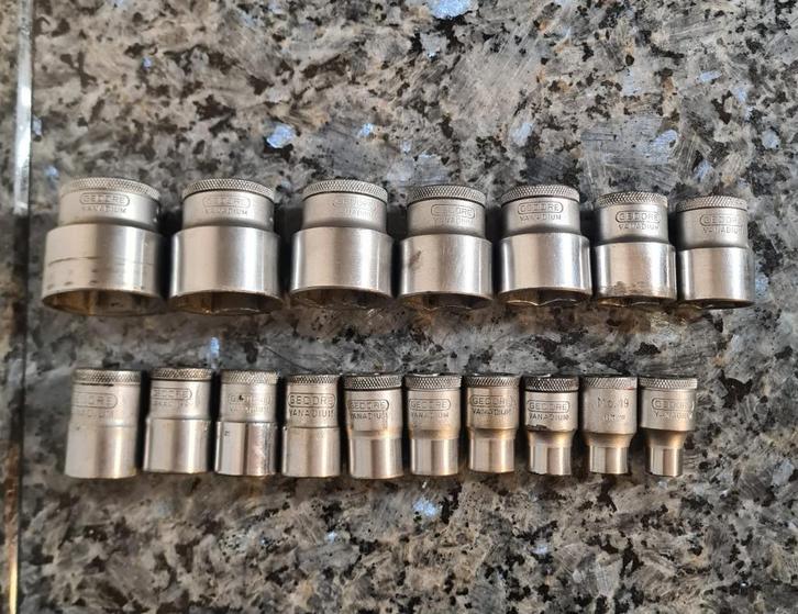 Gedore doppen, Auto diversen, Autogereedschap, Gebruikt, Ophalen of Verzenden