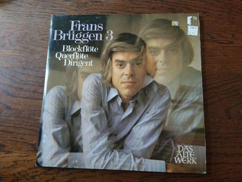 2-LP Frans Brüggen 3 (Blockflöte, Querflöte, Dirigent), Cd's en Dvd's, Vinyl | Klassiek, Zo goed als nieuw, Ophalen of Verzenden