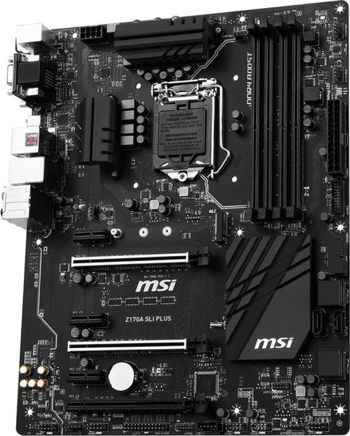 Motherload™ - MSI Z170A SLI Plus Socket 1151 ATX Mamaplank, Computers en Software, Moederborden, Zo goed als nieuw, Intel, DDR4