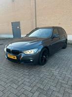 BMW 3-Serie 2.0 320D 184PK Touring AUT 2014 Grijs, Auto's, BMW, Achterwielaandrijving, Zwart, 4 cilinders, Alcantara