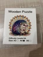Houten Puzzel - Egel Design, Ophalen of Verzenden, Nieuw