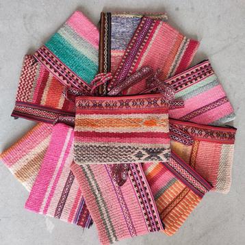handgemaakt, clutch, etui, kleurrijk  beschikbaar voor biedingen