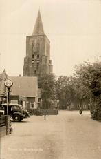 Toren  Oostkapelle+STANDARDOIL benzinepomp NEWO FOTOKRT, Verzamelen, Ansichtkaarten | Nederland, Verzenden, 1920 tot 1940, Ongelopen