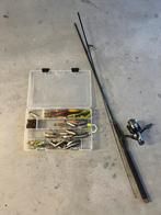 Baars hengel+zat kunstaas, Watersport en Boten, Hengelsport | Roofvissen, Ophalen of Verzenden, Zo goed als nieuw, Overige typen