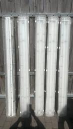 Tl armaturen 5 stuks, Ophalen of Verzenden, Gebruikt, Minder dan 50 watt, Lamp