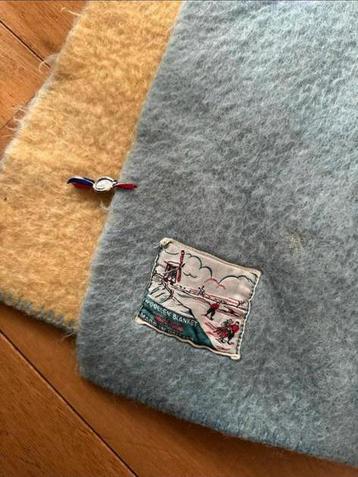 Vintage wollen de kock holland deken beschikbaar voor biedingen