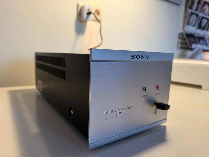 Sony TA-3120 Versterker met Originele handleiding/verpakking, Audio, Tv en Foto, Versterkers en Receivers, Gebruikt, 120 watt of meer