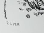 Lithografie Zwier naakt erotiek jaren 70, Verzenden