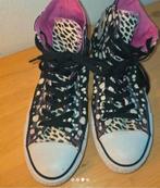 Converse All Stars Hoge Sneakers Panterprint Maat 39.5, Gebruikt, Converse, Meisje, Schoenen