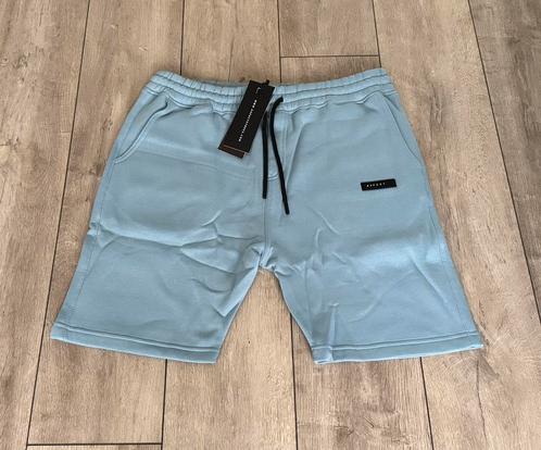 Aspact nieuwe gave licht blauwe sweat short (Maat 2XL), Kleding | Heren, Broeken en Pantalons, Nieuw, Overige maten, Blauw, Verzenden