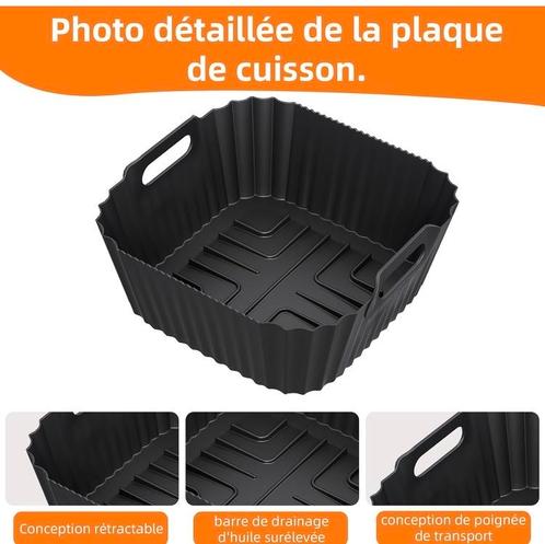 Airfryer Siliconen Mandje - Luxe & Duurzaam, Huis en Inrichting, Keuken | Keukenbenodigdheden, Nieuw, Ophalen of Verzenden