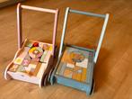 Little Dutch Houten Blokkenkar - Duwkar - Loopwagen, Kinderen en Baby's, Speelgoed | Houten speelgoed, Ophalen, Zo goed als nieuw