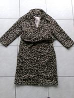 Drole de Copine luipaard print jas, Kleding | Dames, Maat 38/40 (M), Bruin, Ophalen of Verzenden, Zo goed als nieuw
