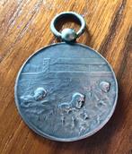 Antieke zilveren medaille 1917, Ophalen of Verzenden, Zilver