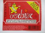 bieretiket Belgie 25-8 (P19) dolle brouwers, Ophalen of Verzenden, Gebruikt, Overige typen, Overige merken