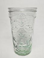 # Vintage Tiki Masker Glas Wit, Ophalen of Verzenden, Gebruikt, Frisdrankglas