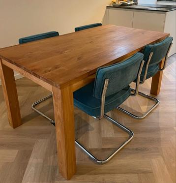 Teak Houten Eettafel beschikbaar voor biedingen