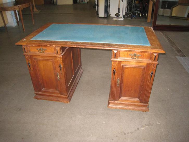 Antiek eiken bureau, Antiek en Kunst, Antiek | Kantoor en Zakelijk