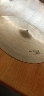 Istanbul 20" traditional medium ride. zildjian paper thin 14, Muziek en Instrumenten, Ophalen of Verzenden, Gebruikt, Overige merken